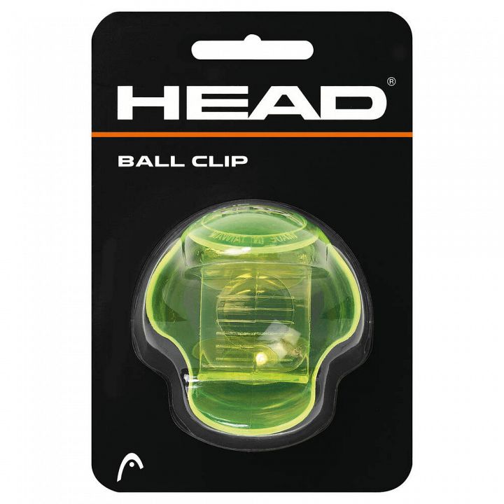 Head Ball Clip Clear Green